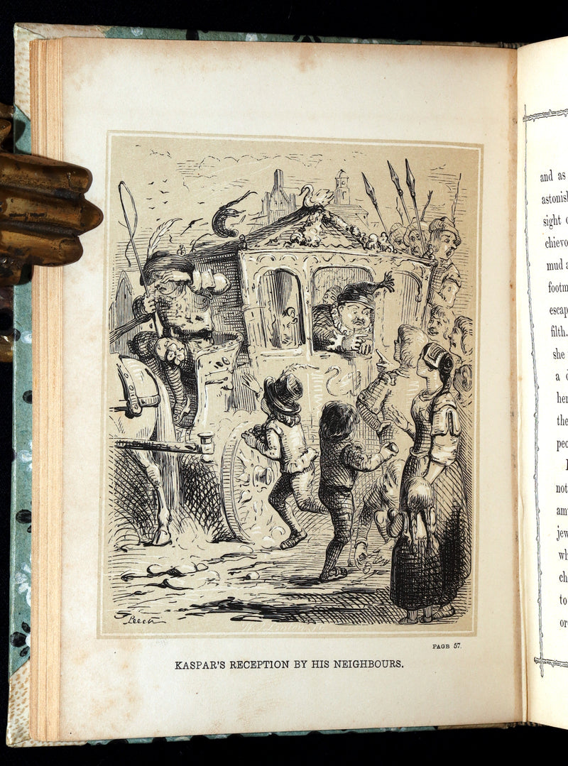 1847 Rare First Edition - The Silver Swan, A Fairy Tale by Clara de Chatelain