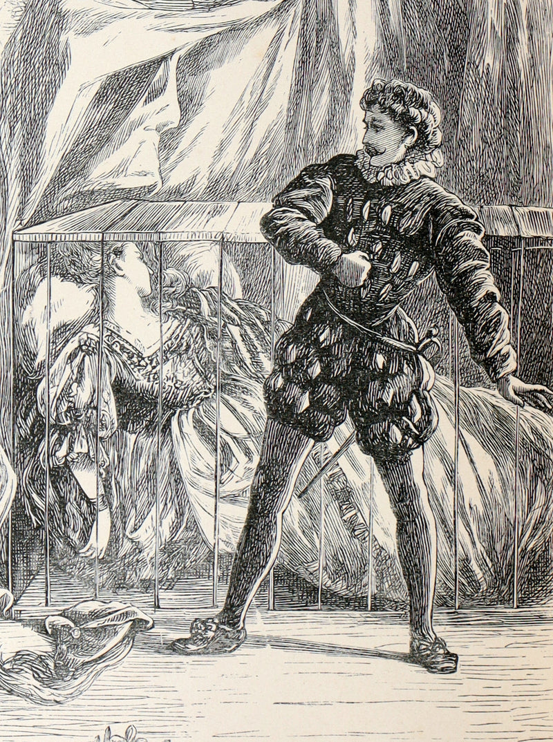 1870 Scarce Book - Sir Wilfred’s Seven Flights A Fairy Tale by Mme de Chatelain