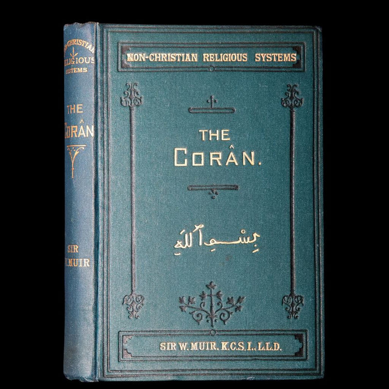 1911 Rare Book - The Coran. Quran, Its Composition and Teaching by William Muir