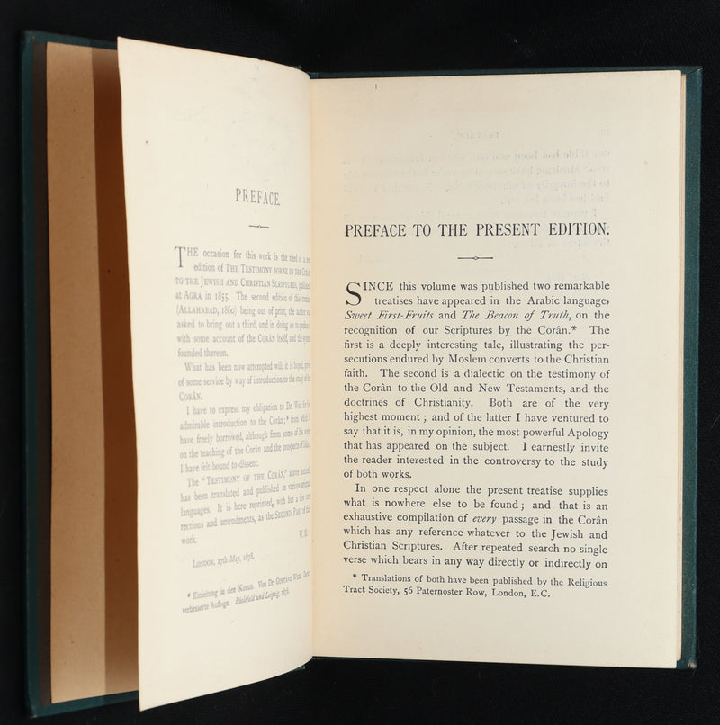 1911 Rare Book - The Coran. Quran, Its Composition and Teaching by William Muir