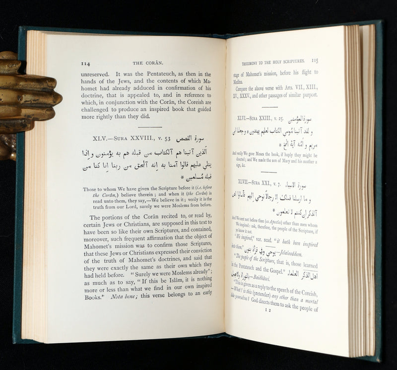 1911 Rare Book - The Coran. Quran, Its Composition and Teaching by William Muir