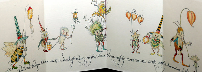 2023 Rare Signed First Edition - Will O' The Wisps by Charles van Sandwyk