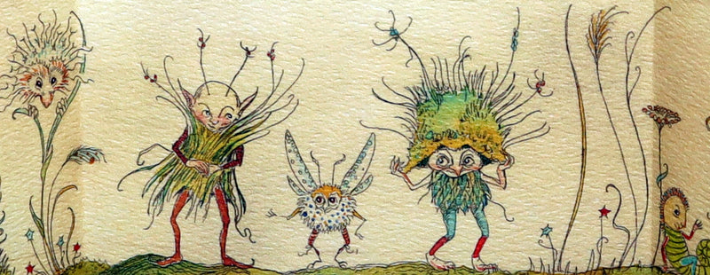 2023 Rare Signed First Edition - Will O' The Wisps by Charles van Sandwyk