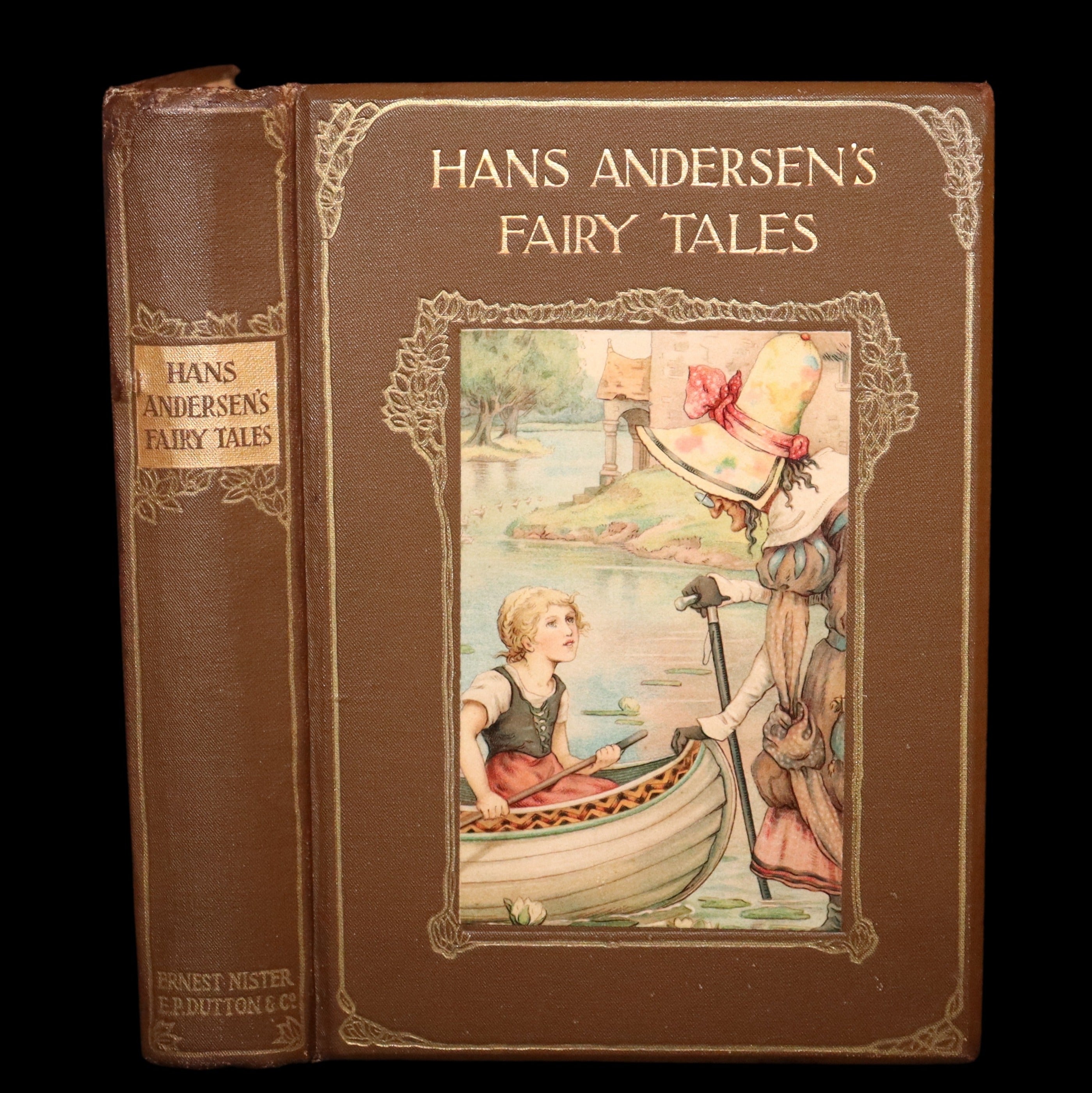 1910 Rare Book - Hans Andersen's Fairy Tales Illustrated by Frank