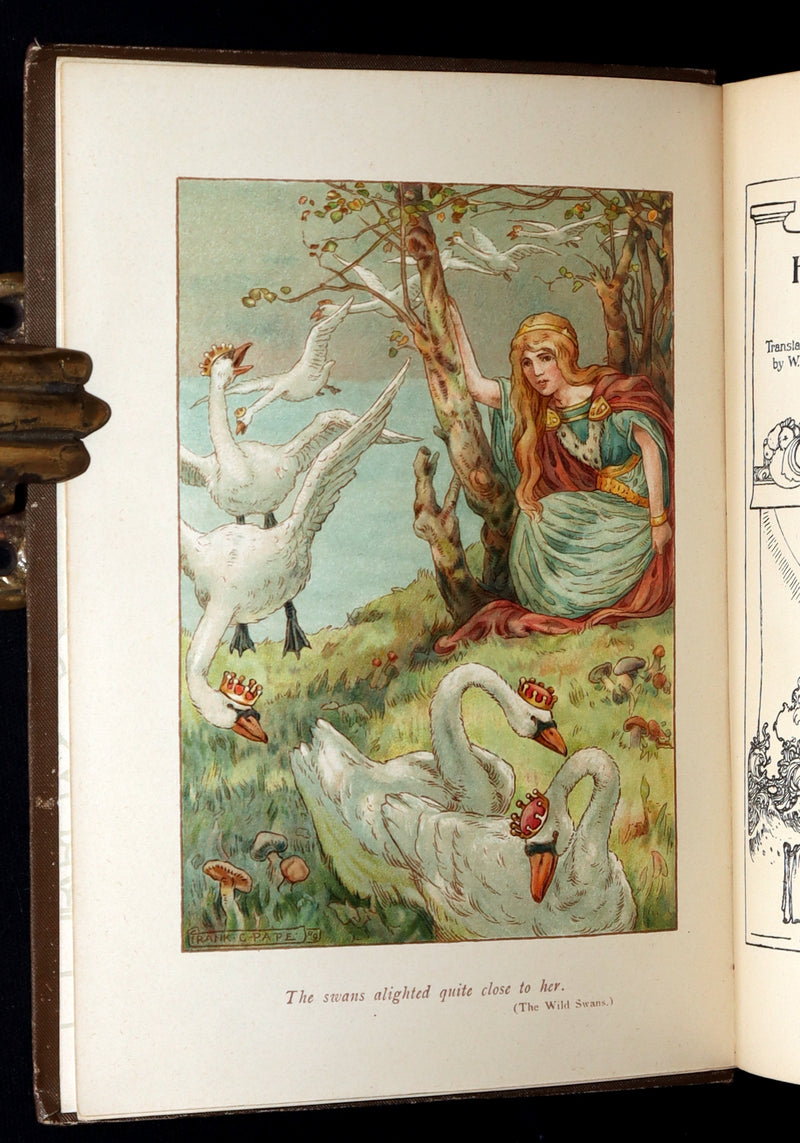 1910 Rare Book - Hans Andersen's Fairy Tales Illustrated by Frank C. Papé