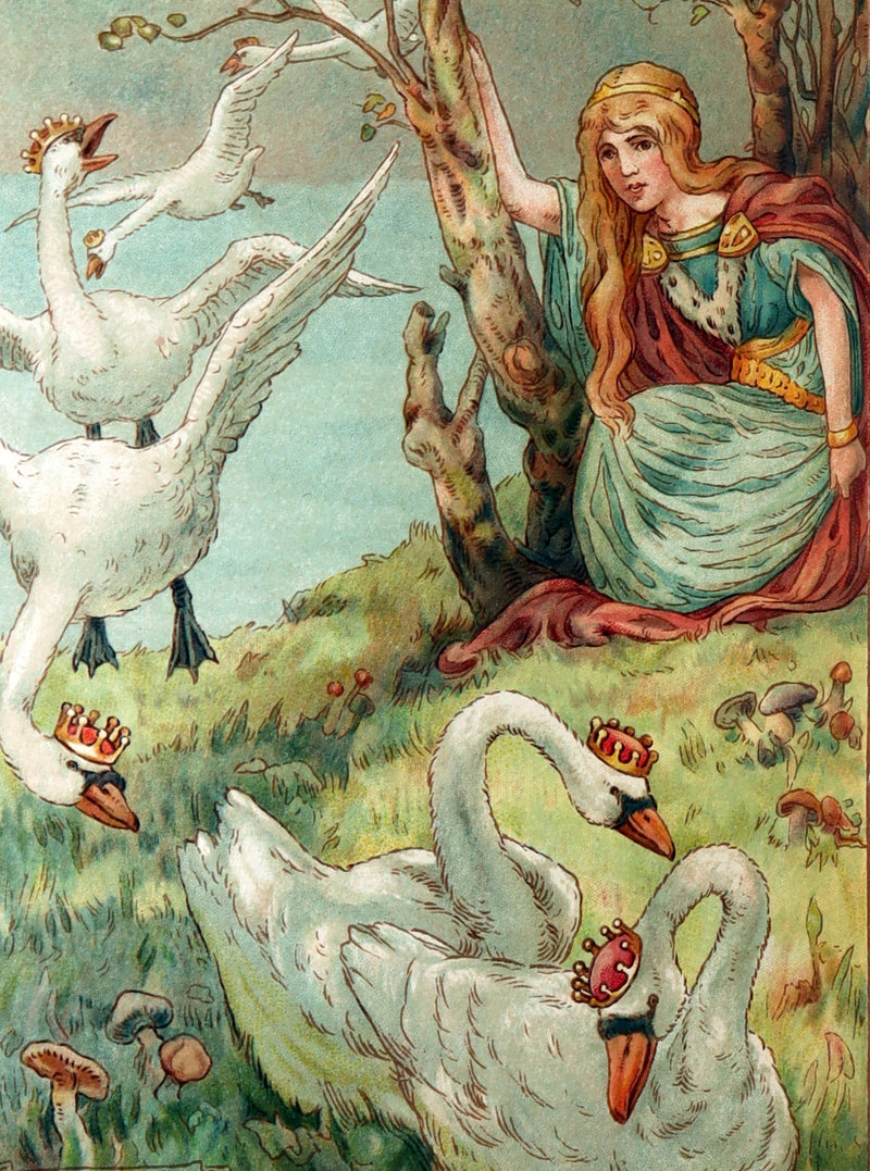 1910 Rare Book - Hans Andersen's Fairy Tales Illustrated by Frank C. Papé