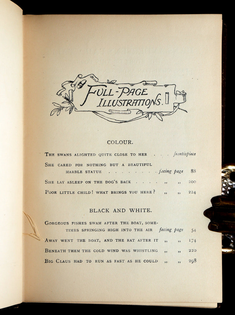 1910 Rare Book - Hans Andersen's Fairy Tales Illustrated by Frank C. Papé