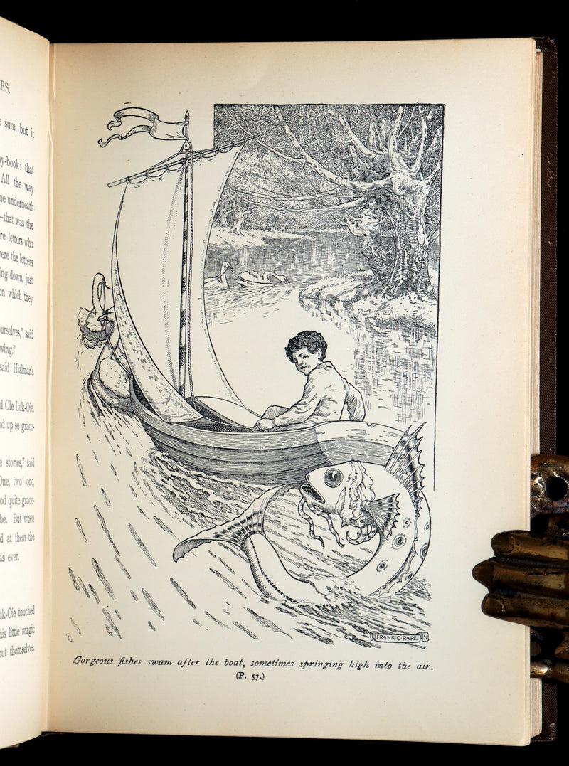 1910 Rare Book - Hans Andersen's Fairy Tales Illustrated by Frank C. Papé