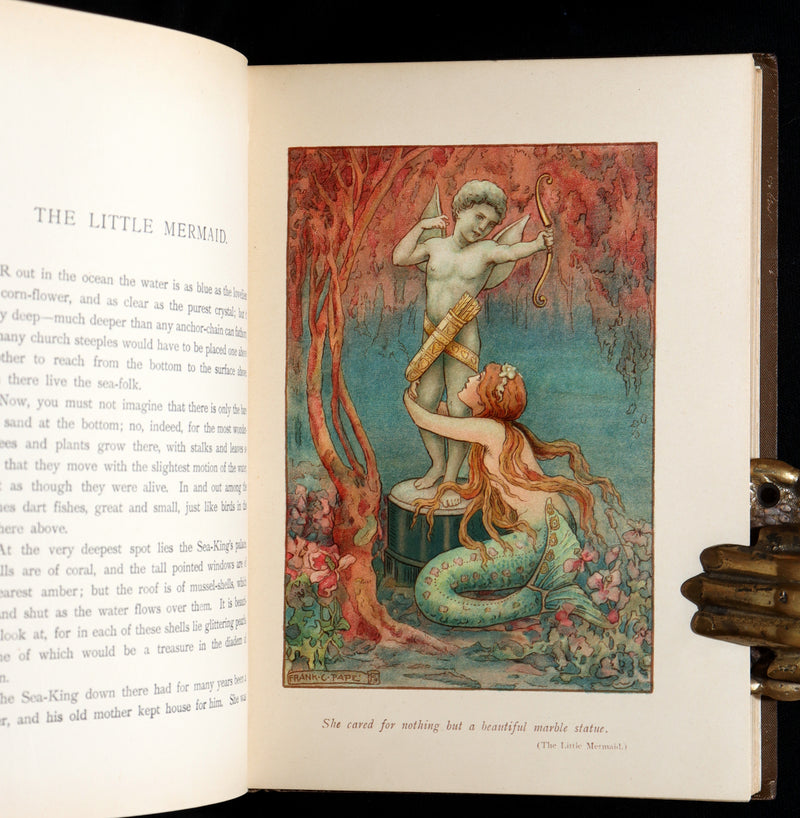 1910 Rare Book - Hans Andersen's Fairy Tales Illustrated by Frank C. Papé