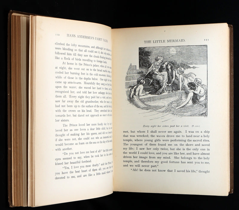 1910 Rare Book - Hans Andersen's Fairy Tales Illustrated by Frank C. Papé