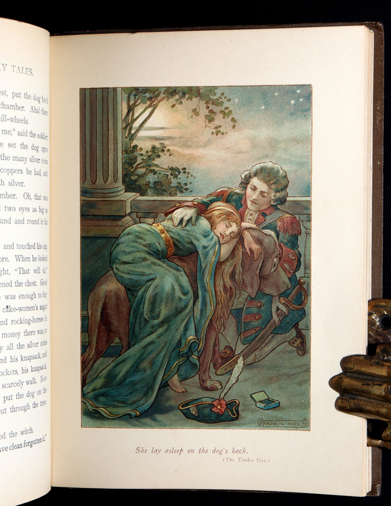 1910 Rare Book - Hans Andersen's Fairy Tales Illustrated by Frank C. Papé
