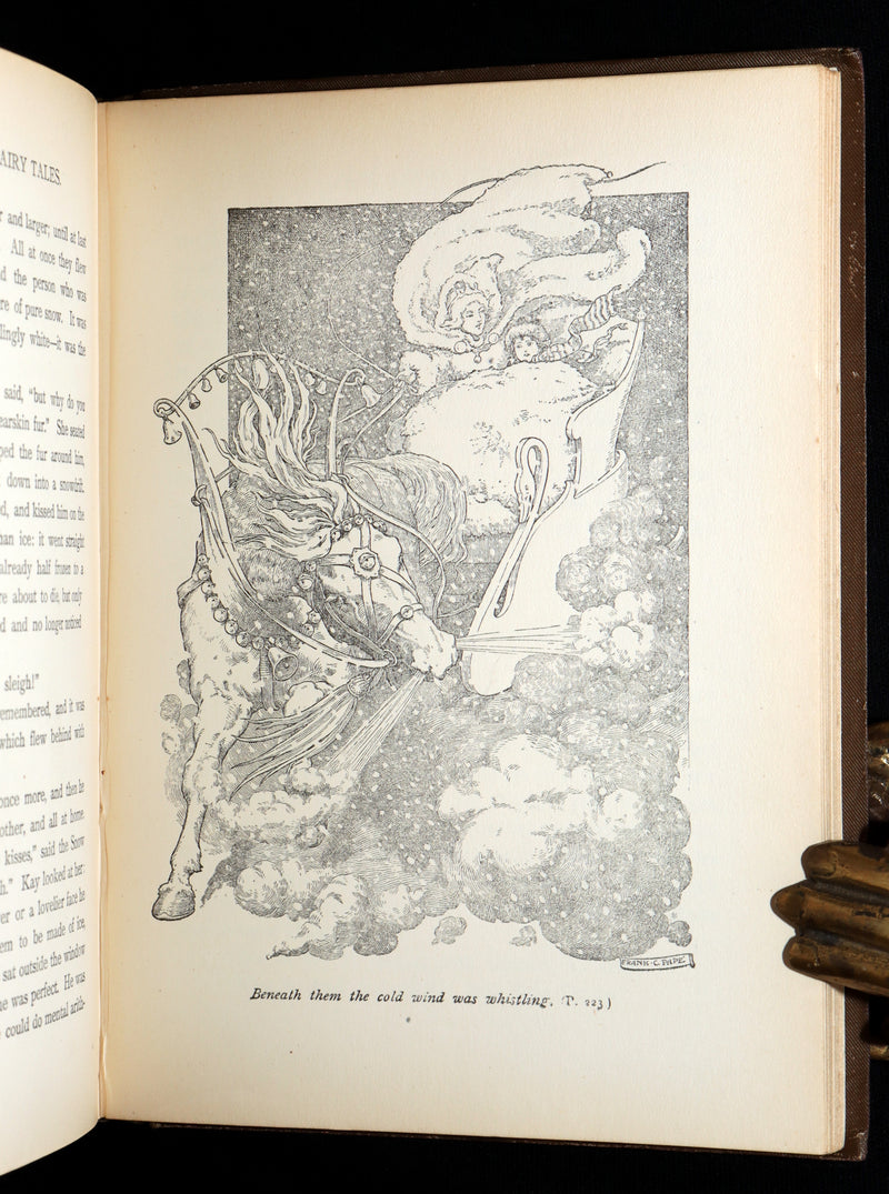 1910 Rare Book - Hans Andersen's Fairy Tales Illustrated by Frank C. Papé