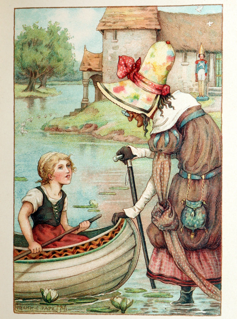 1910 Rare Book - Hans Andersen's Fairy Tales Illustrated by Frank C. Papé