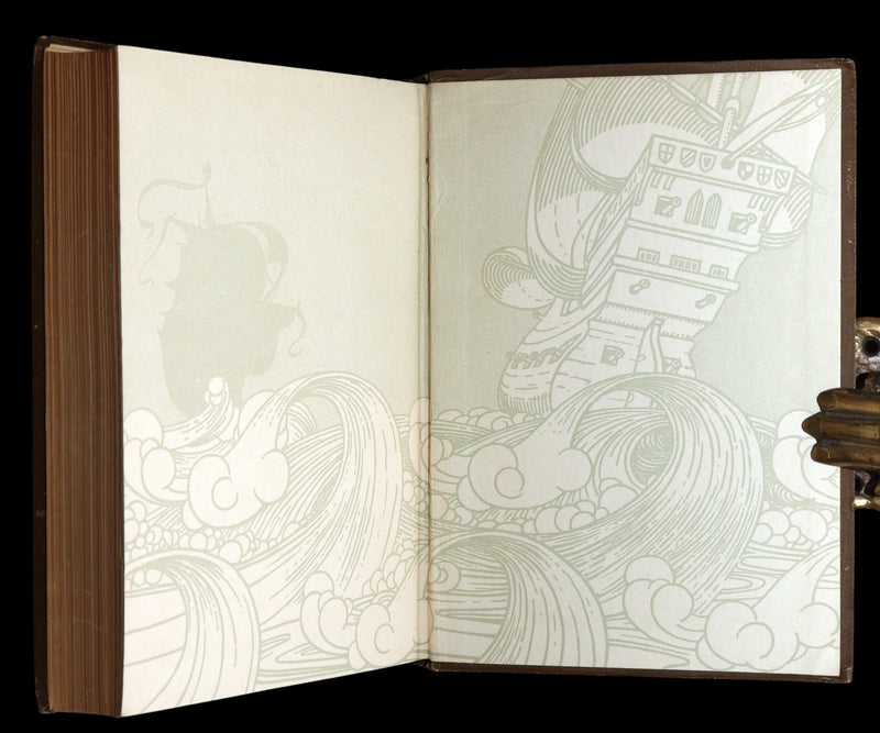 1910 Rare Book - Hans Andersen's Fairy Tales Illustrated by Frank C. Papé