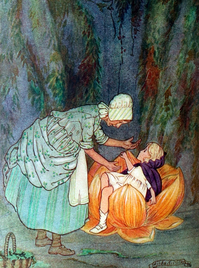 1922 Rare Book- The Flame Flower by Phyllis Saunders and Hilda T. Miller. Signed