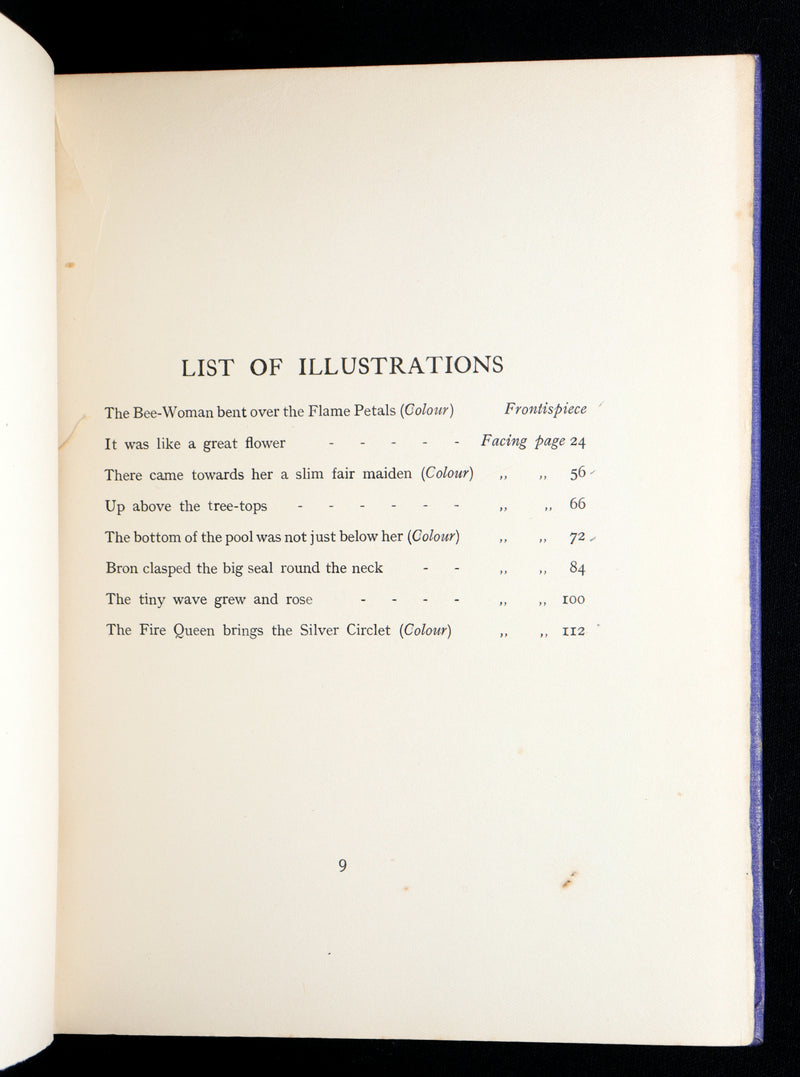 1922 Rare Book- The Flame Flower by Phyllis Saunders and Hilda T. Miller. Signed