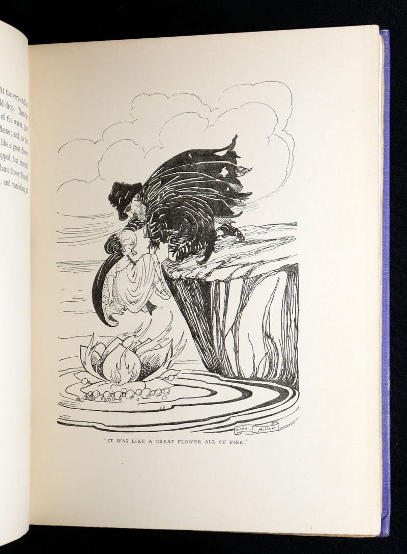 1922 Rare Book- The Flame Flower by Phyllis Saunders and Hilda T. Miller. Signed