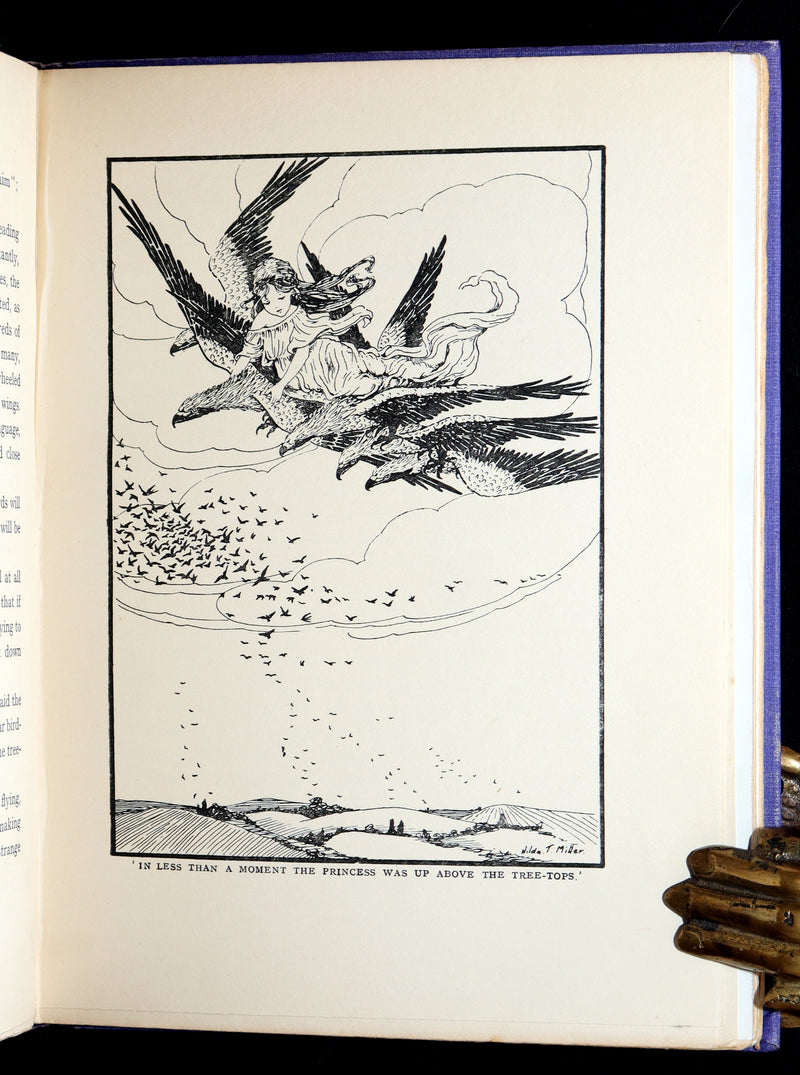 1922 Rare Book- The Flame Flower by Phyllis Saunders and Hilda T. Miller. Signed