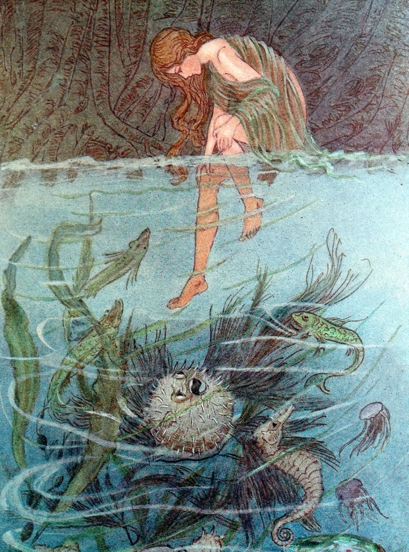 1922 Rare Book- The Flame Flower by Phyllis Saunders and Hilda T. Miller. Signed