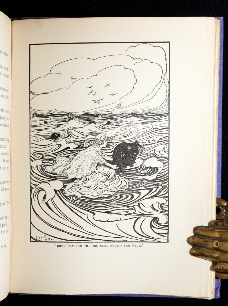 1922 Rare Book- The Flame Flower by Phyllis Saunders and Hilda T. Miller. Signed