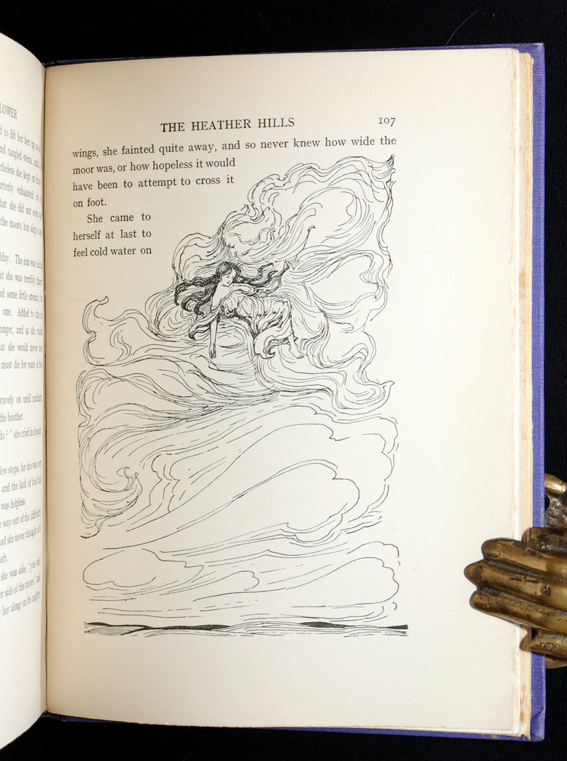 1922 Rare Book- The Flame Flower by Phyllis Saunders and Hilda T. Miller. Signed