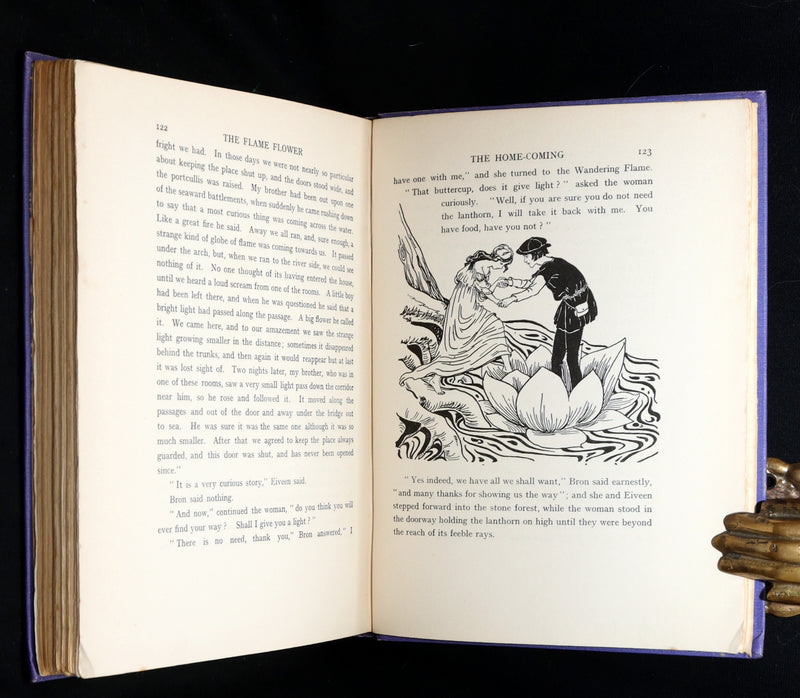 1922 Rare Book- The Flame Flower by Phyllis Saunders and Hilda T. Miller. Signed