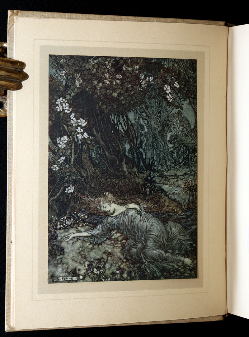 1908 First Edition Illustrated by Rackham - Shakespeare Midsummer Night's Dream