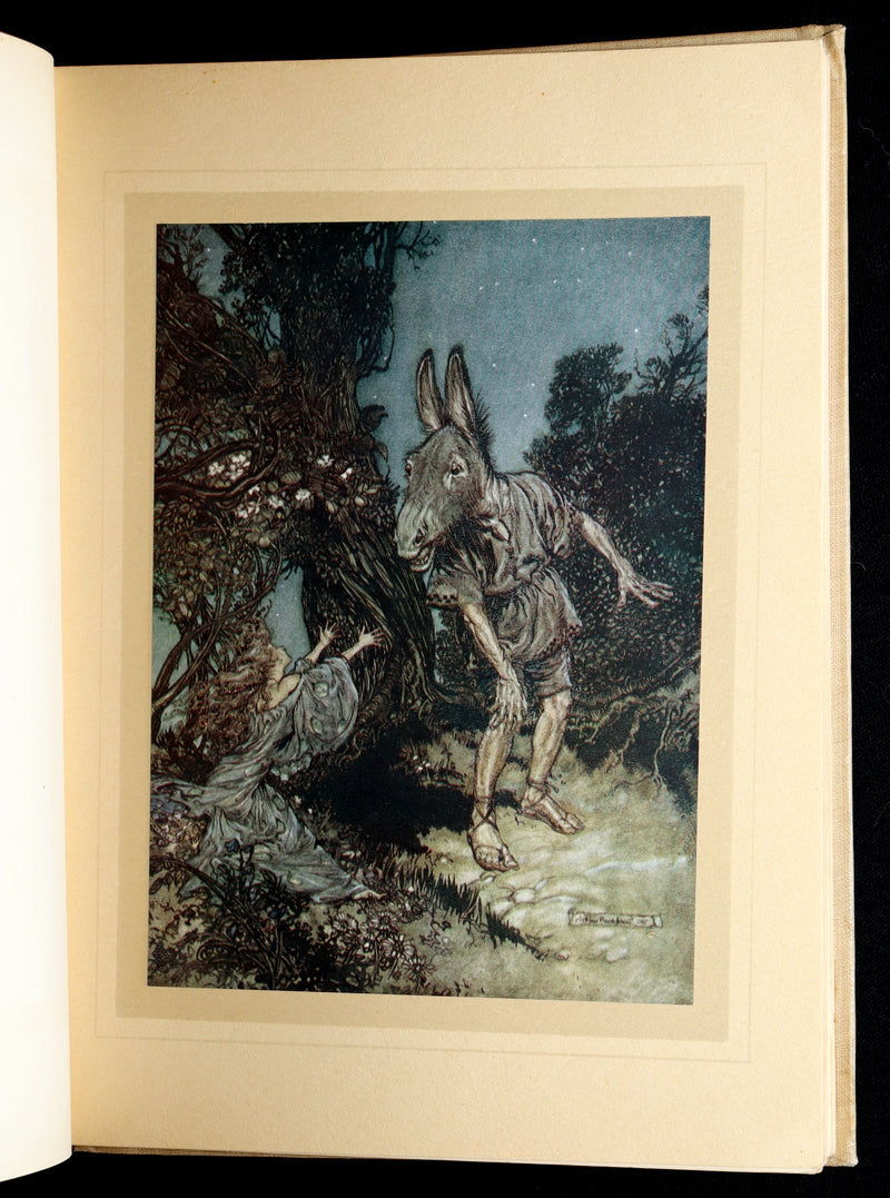 1908 First Edition Illustrated by Rackham - Shakespeare Midsummer Night's Dream