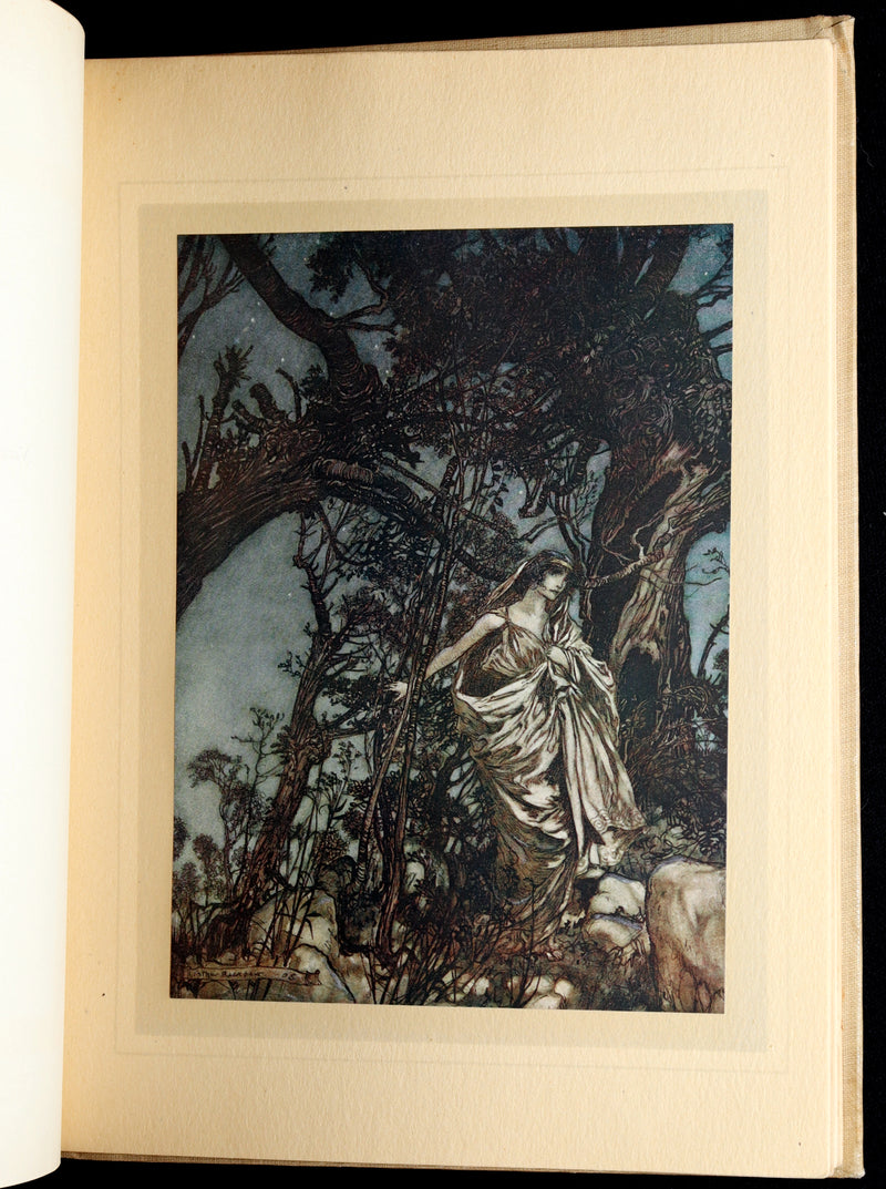 1908 First Edition Illustrated by Rackham - Shakespeare Midsummer Night's Dream