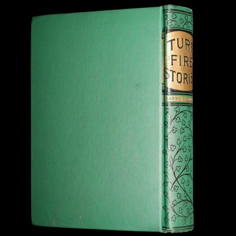 1890 Rare Book - Turf-Fire Stories and Fairy Tales of Ireland by Barry O’Connor