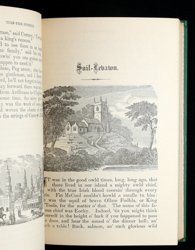 1890 Rare Book - Turf-Fire Stories and Fairy Tales of Ireland by Barry O’Connor