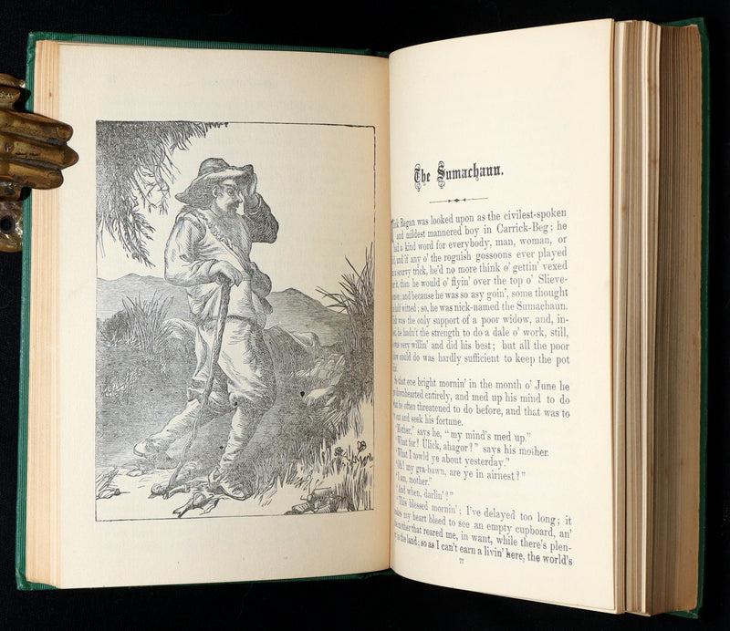 1890 Rare Book - Turf-Fire Stories and Fairy Tales of Ireland by Barry O’Connor