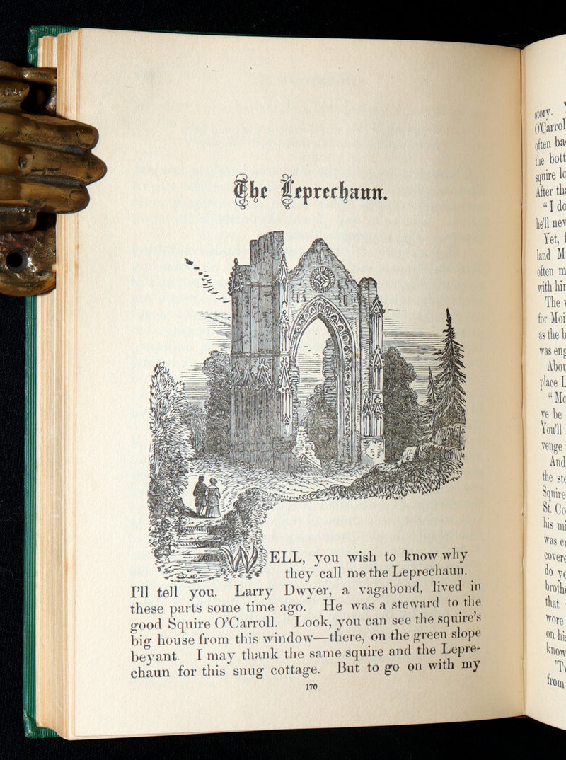 1890 Rare Book - Turf-Fire Stories and Fairy Tales of Ireland by Barry O’Connor