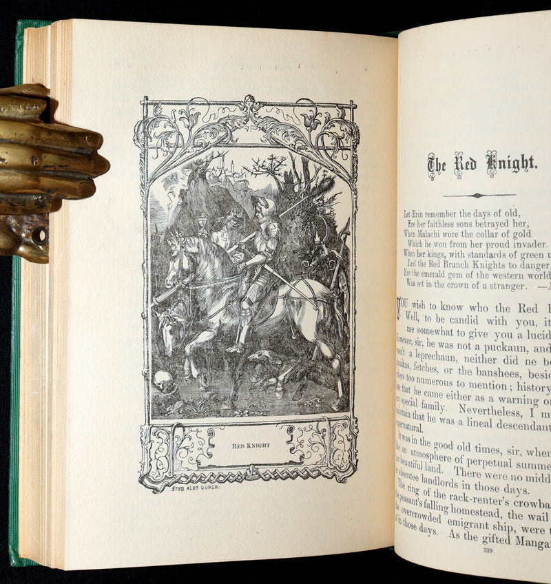 1890 Rare Book - Turf-Fire Stories and Fairy Tales of Ireland by Barry O’Connor