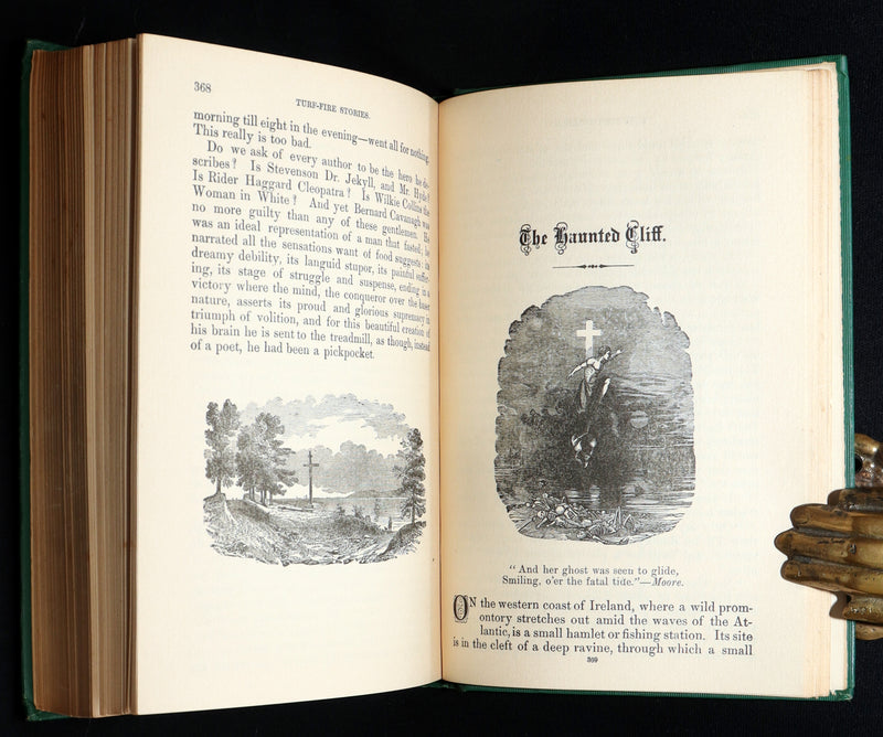 1890 Rare Book - Turf-Fire Stories and Fairy Tales of Ireland by Barry O’Connor