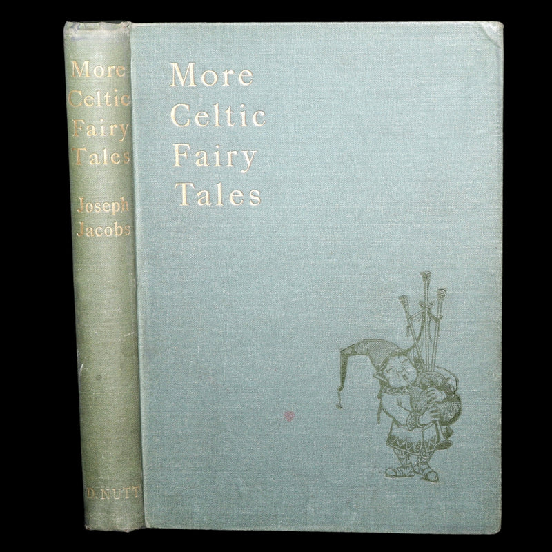 1895 Rare Book - More Celtic Fairy Tales by J. Jacobs Illustrated by J.D. Batten