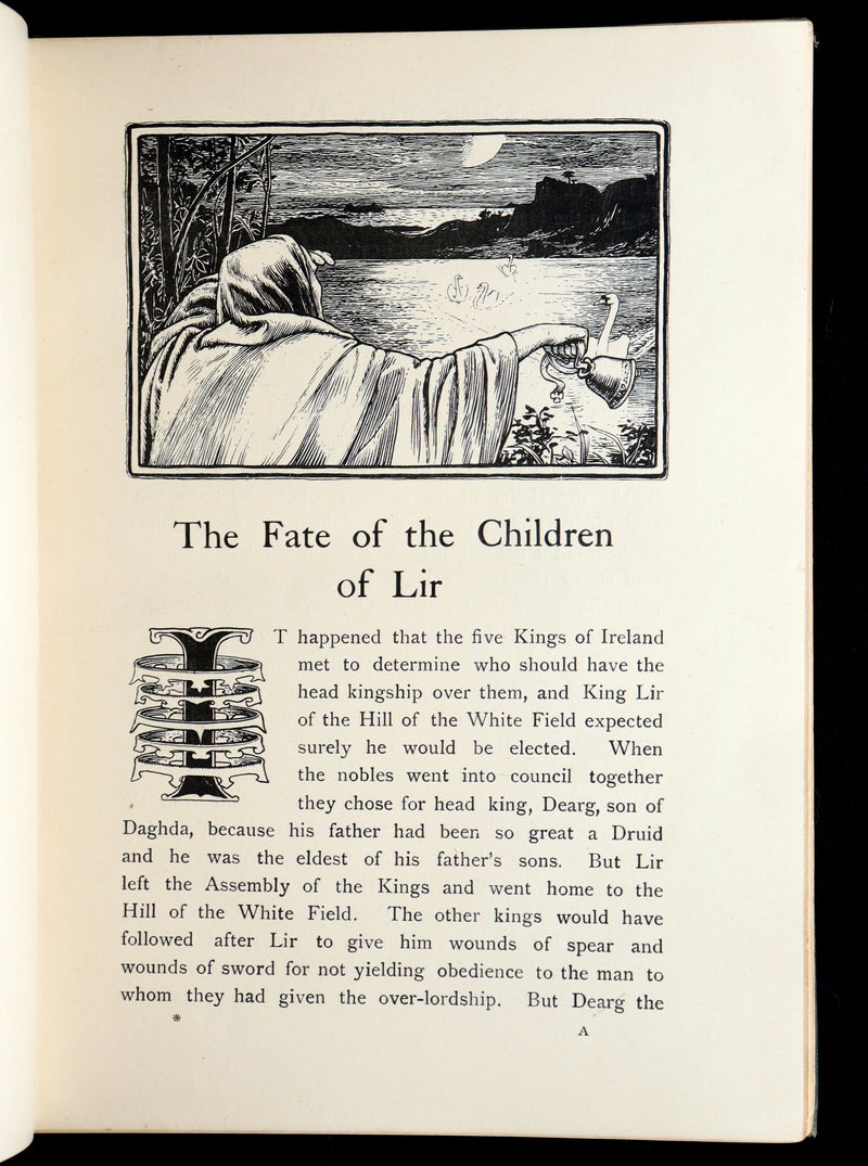 1895 Rare Book - More Celtic Fairy Tales by J. Jacobs Illustrated by J.D. Batten