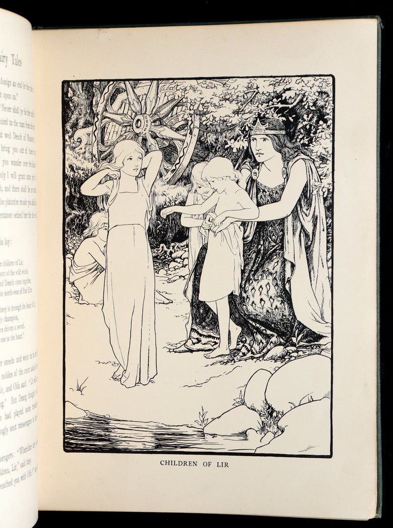 1895 Rare Book - More Celtic Fairy Tales by J. Jacobs Illustrated by J.D. Batten