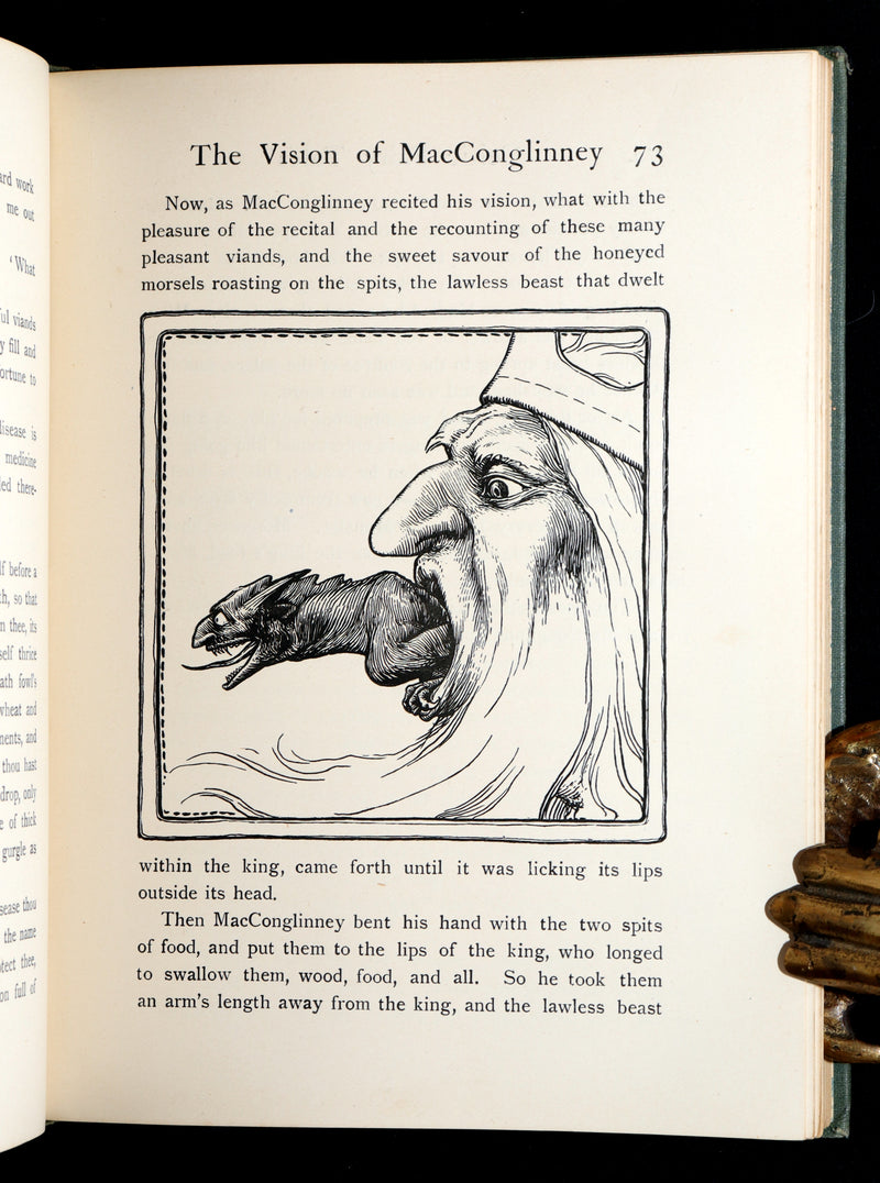 1895 Rare Book - More Celtic Fairy Tales by J. Jacobs Illustrated by J.D. Batten