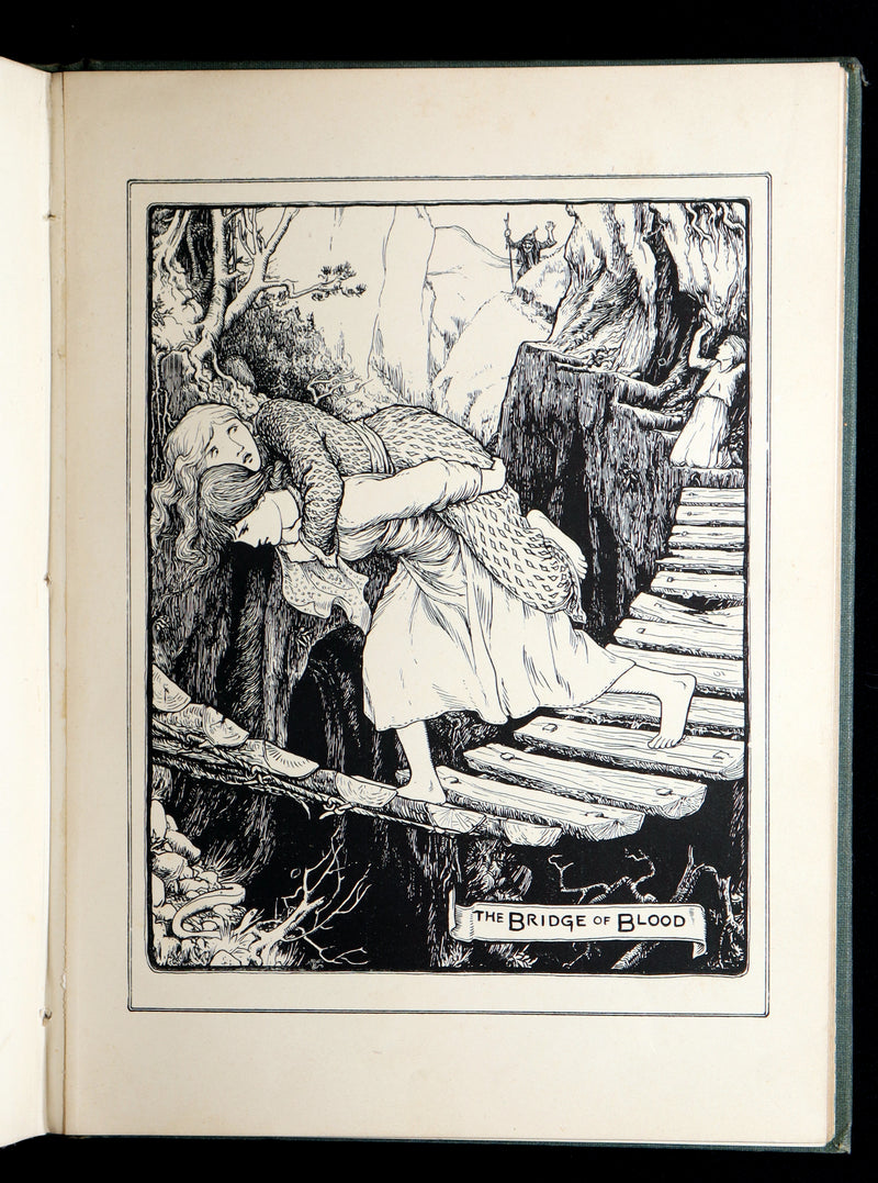 1895 Rare Book - More Celtic Fairy Tales by J. Jacobs Illustrated by J.D. Batten