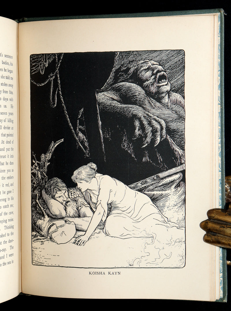 1895 Rare Book - More Celtic Fairy Tales by J. Jacobs Illustrated by J.D. Batten