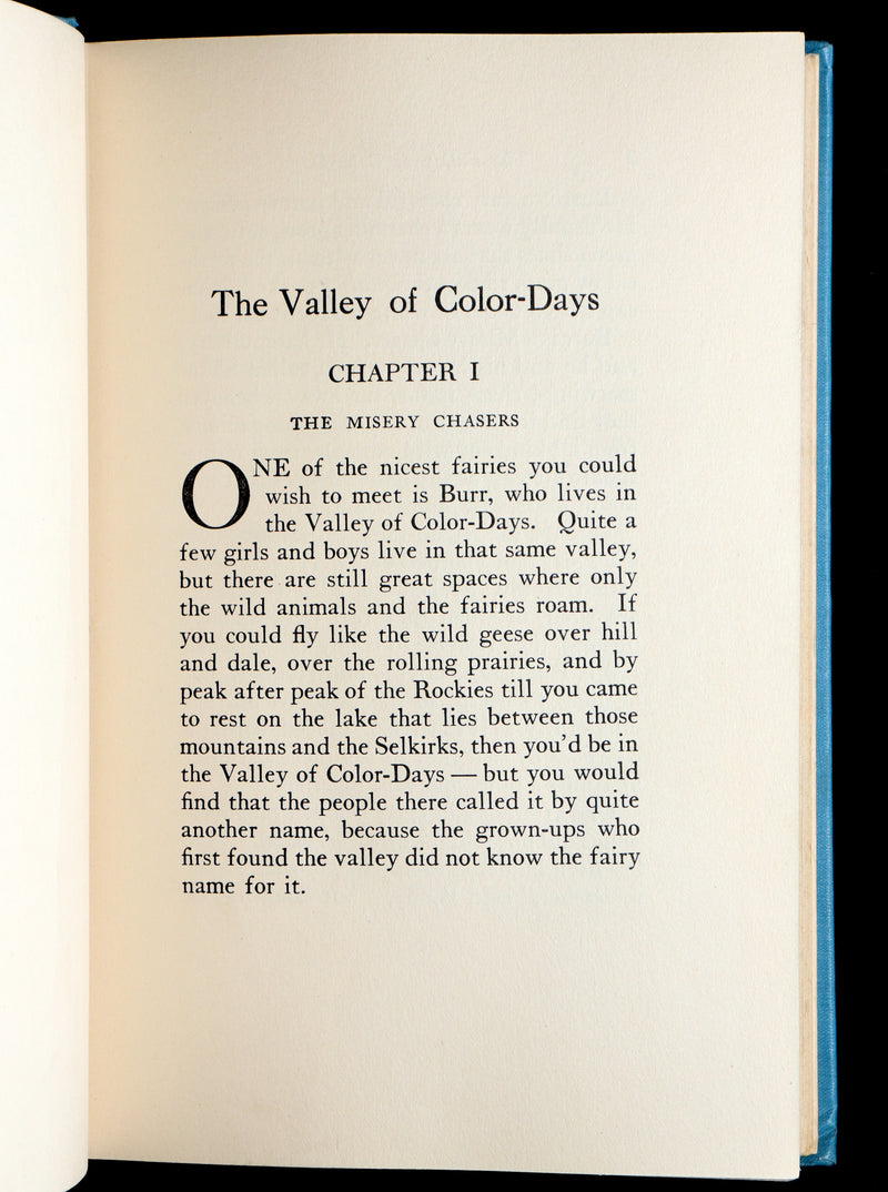 1924 First Edition - The Valley of Color-Days Illustrated by Alice Bolam Preston