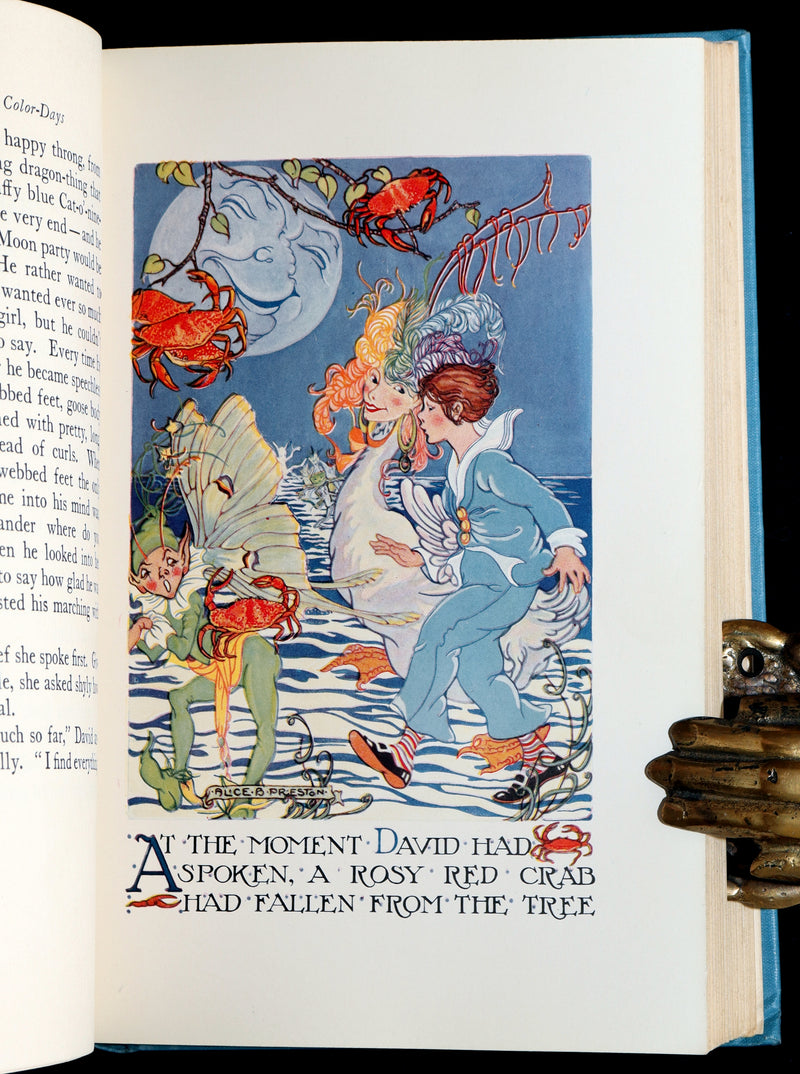 1924 First Edition - The Valley of Color-Days Illustrated by Alice Bolam Preston