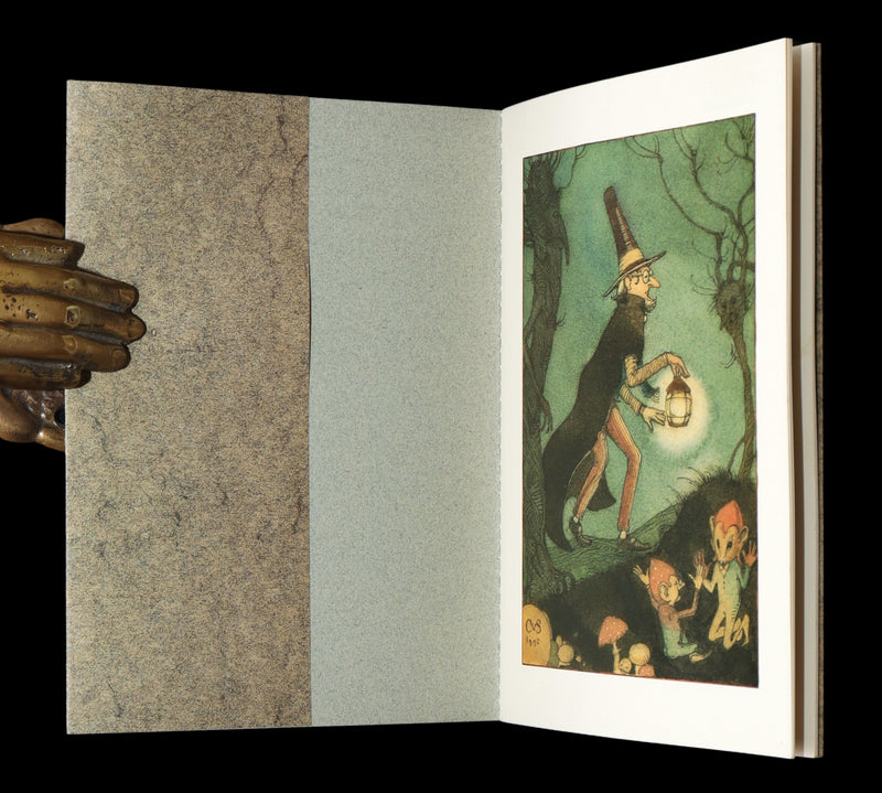 1993 Scarce First Edition- How to See Fairies by Charles van Sandwyk + Bookmark