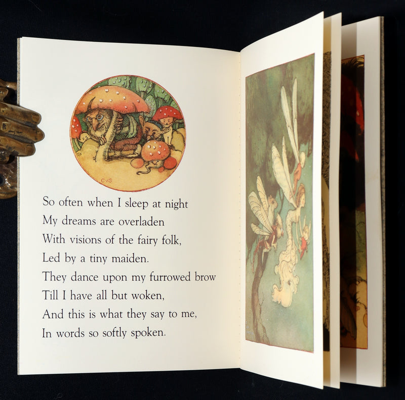 1993 Scarce First Edition- How to See Fairies by Charles van Sandwyk + Bookmark