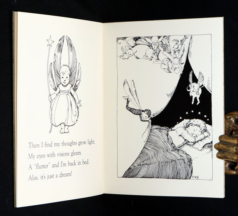 1993 Scarce First Edition- How to See Fairies by Charles van Sandwyk + Bookmark