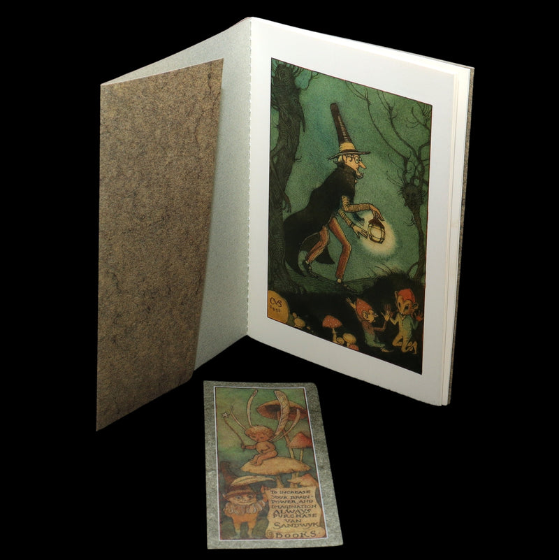 1993 Scarce First Edition- How to See Fairies by Charles van Sandwyk + Bookmark