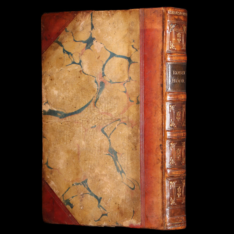 1823 Scarce Book - Robin Hood: A Collection of the Ancient Poems, Songs, Ballads