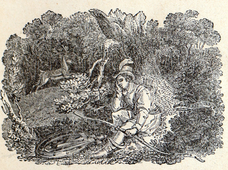 1823 Scarce Book - Robin Hood: A Collection of the Ancient Poems, Songs, Ballads