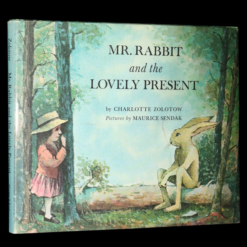 1962 Rare Signed Book - Mr. Rabbit and the Lovely Present by Maurice Sendak
